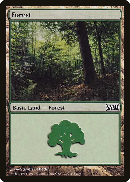 Forest (248) [Magic 2011] Foil