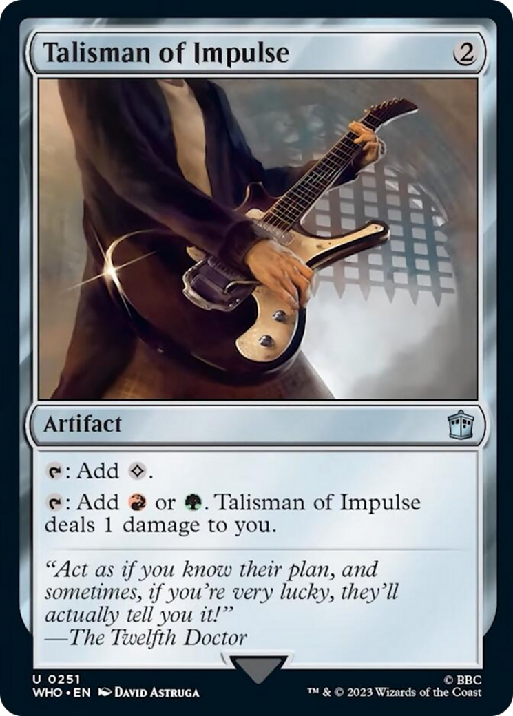 Talisman of Impulse [Doctor Who] | Silver Goblin