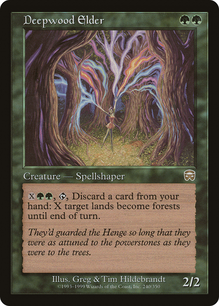Deepwood Elder (240) - Mercadian Masques