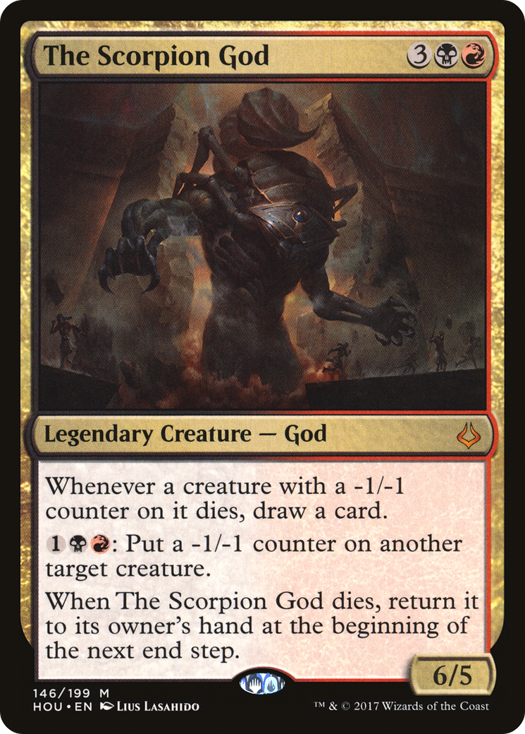 The Scorpion God [Hour of Devastation] | Silver Goblin