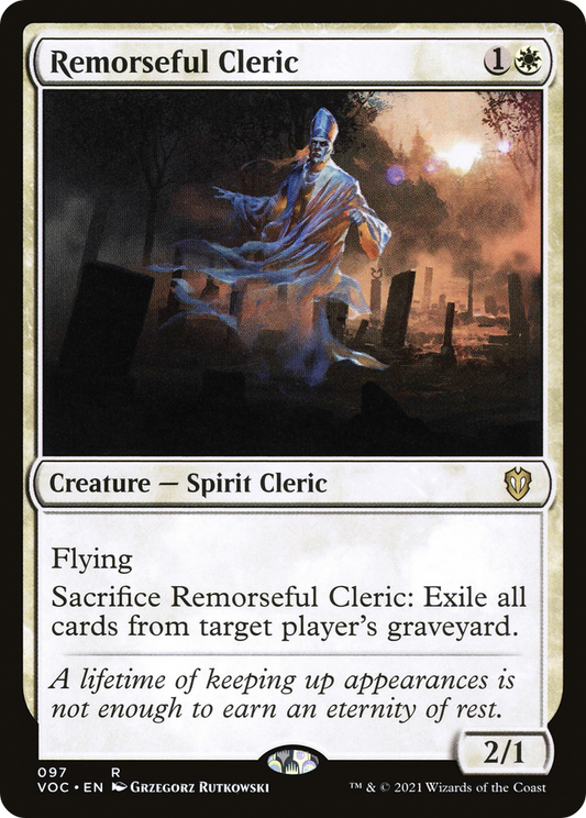 Remorseful Cleric [Innistrad: Crimson Vow Commander]