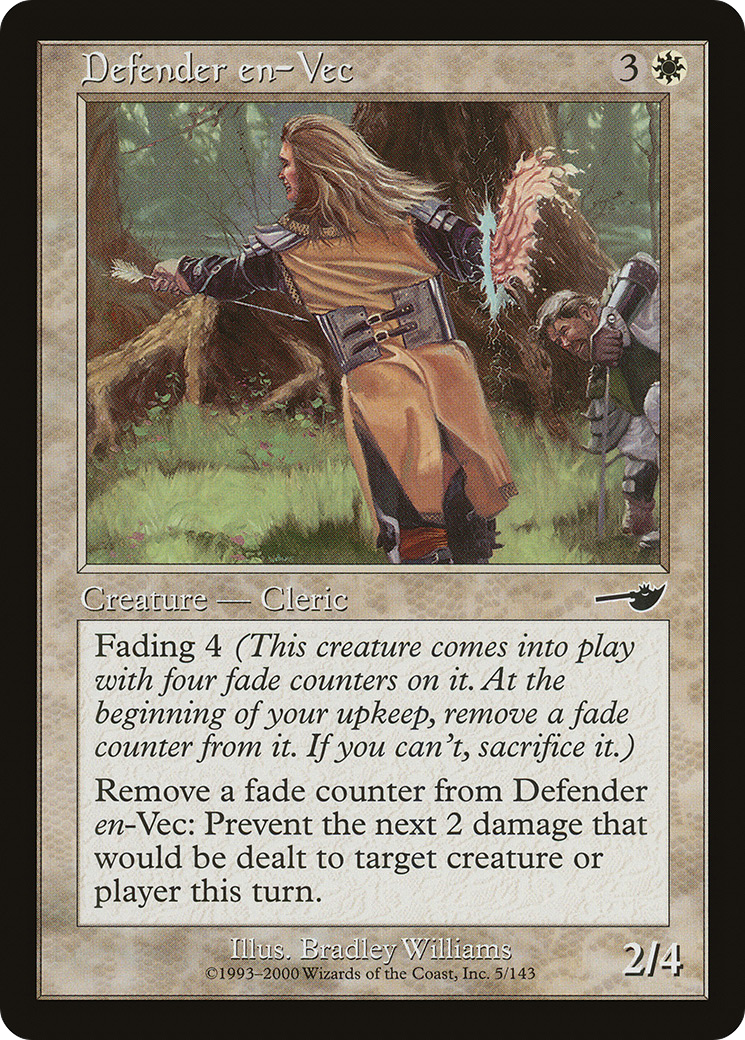Defender en-Vec (005) Foil - Nemesis