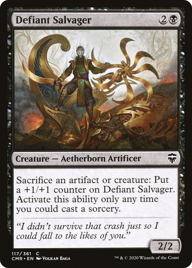 Defiant Salvager (117) - Commander Legends Foil