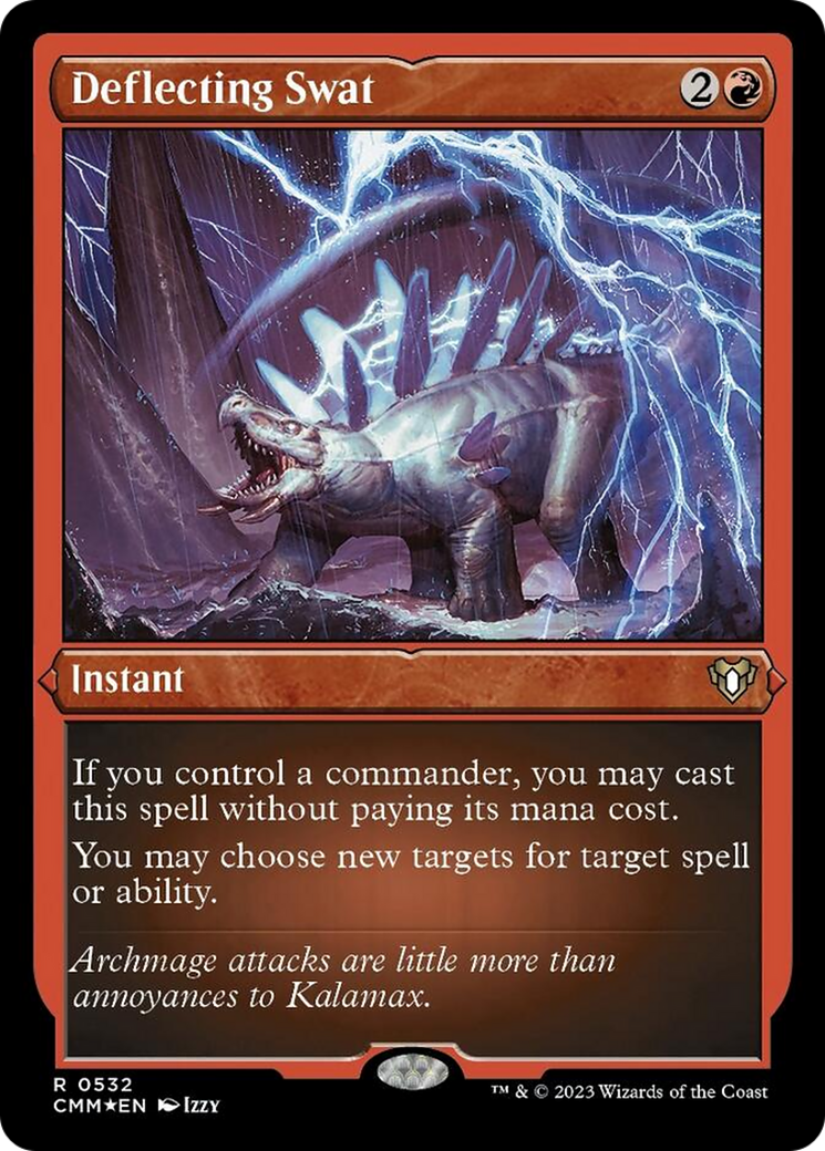 Deflecting Swat (532) Foil - Commander Masters