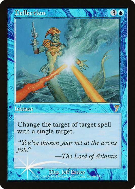 Deflection (069) Foil - Seventh Edition