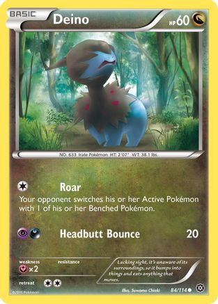 Deino (84) Reverse Holofoil - Steam Siege