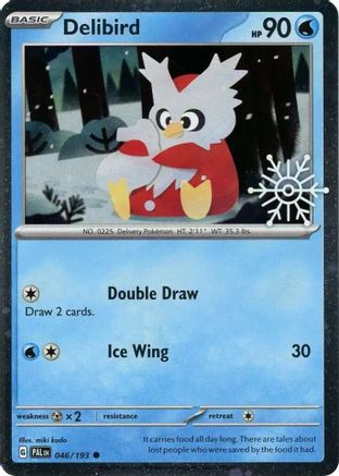 Delibird (Holiday Calendar) (46) Holofoil - Miscellaneous Cards & Products
