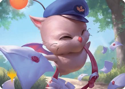 Delivery Moogle (001s) Gold-Stamped - Art Series: FINAL FANTASY