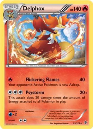 Delphox (Deck Exclusives) (13) - Fates Collide