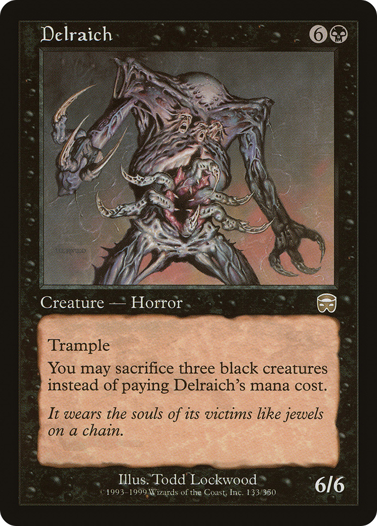 Delraich (133) Foil - Mercadian Masques