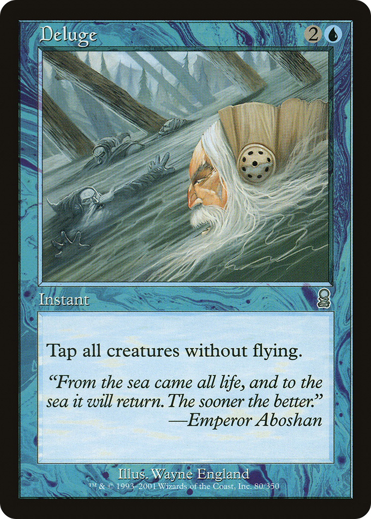 Deluge (080) Foil - Odyssey