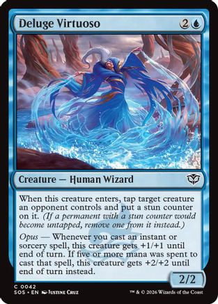 Deluge Virtuoso (042) Foil - Secrets of Strixhaven