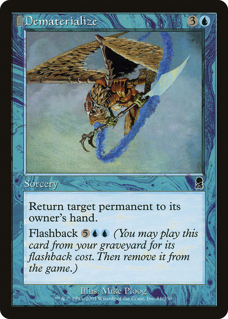 Dematerialize (081) Foil - Odyssey