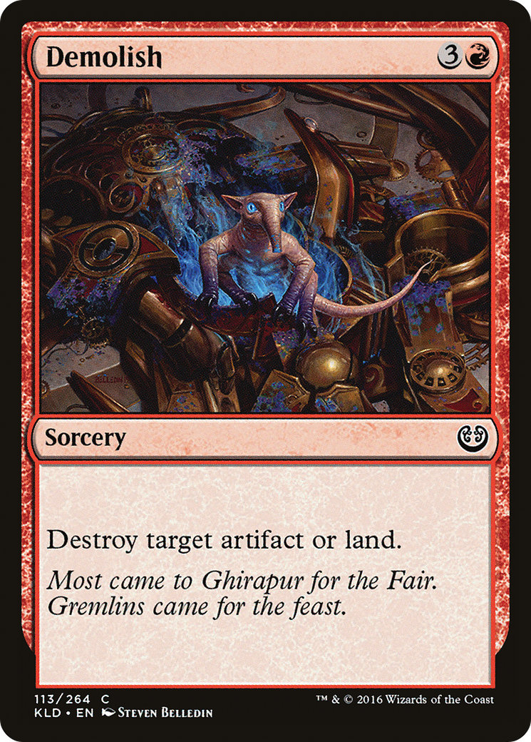 Demolish (113) Foil - Kaladesh