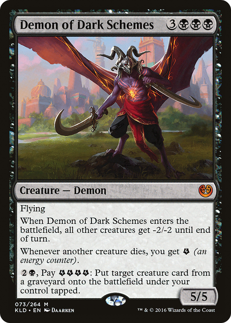 Demon of Dark Schemes (073) Foil - Kaladesh
