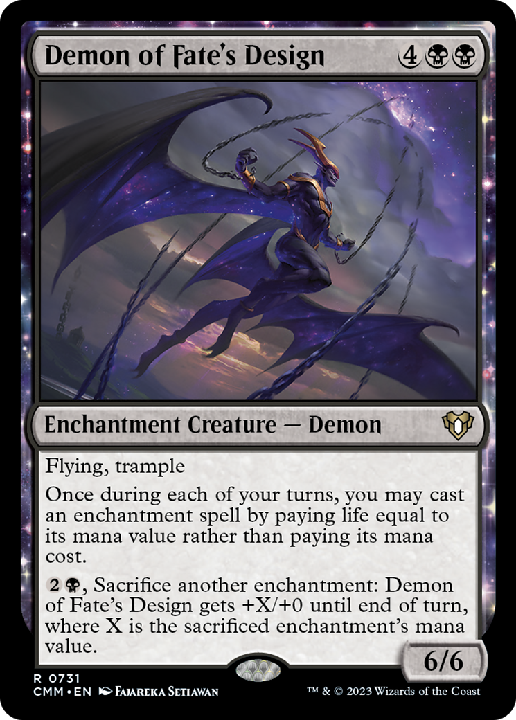 Demon of Fate's Design (731) - Commander Masters