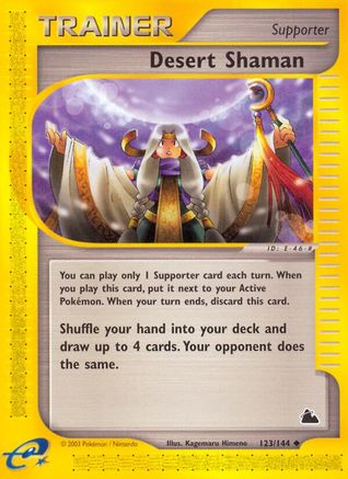 Desert Shaman (123) Reverse Holofoil - Skyridge