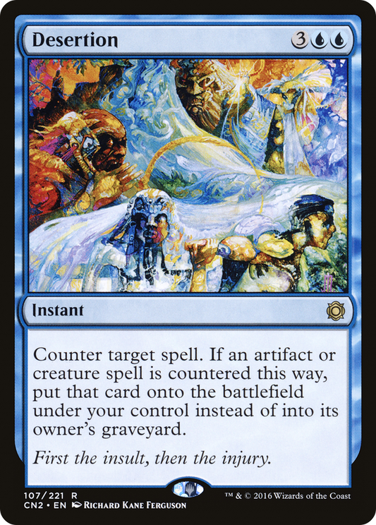 Desertion (107) Foil - Conspiracy: Take the Crown