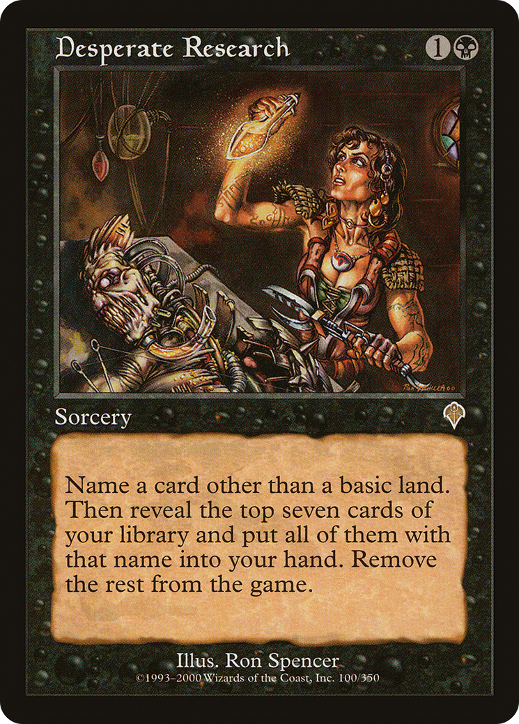 Desperate Research (100) - Invasion