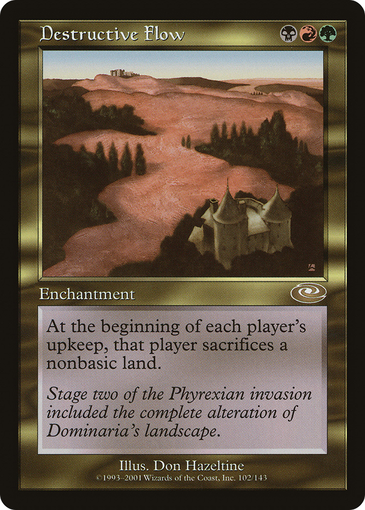 Destructive Flow (102) Foil - Planeshift