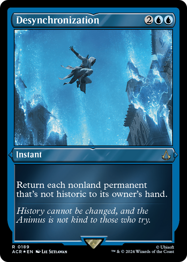 Desynchronization (189) Etched Foil - Assassin's Creed