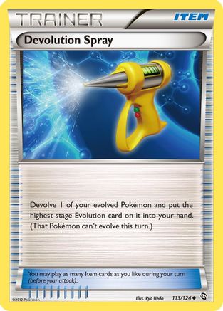 Devolution Spray (113) Reverse Holofoil - Dragons Exalted