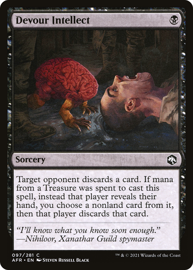 Devour Intellect (097) - Adventures in the Forgotten Realms Foil