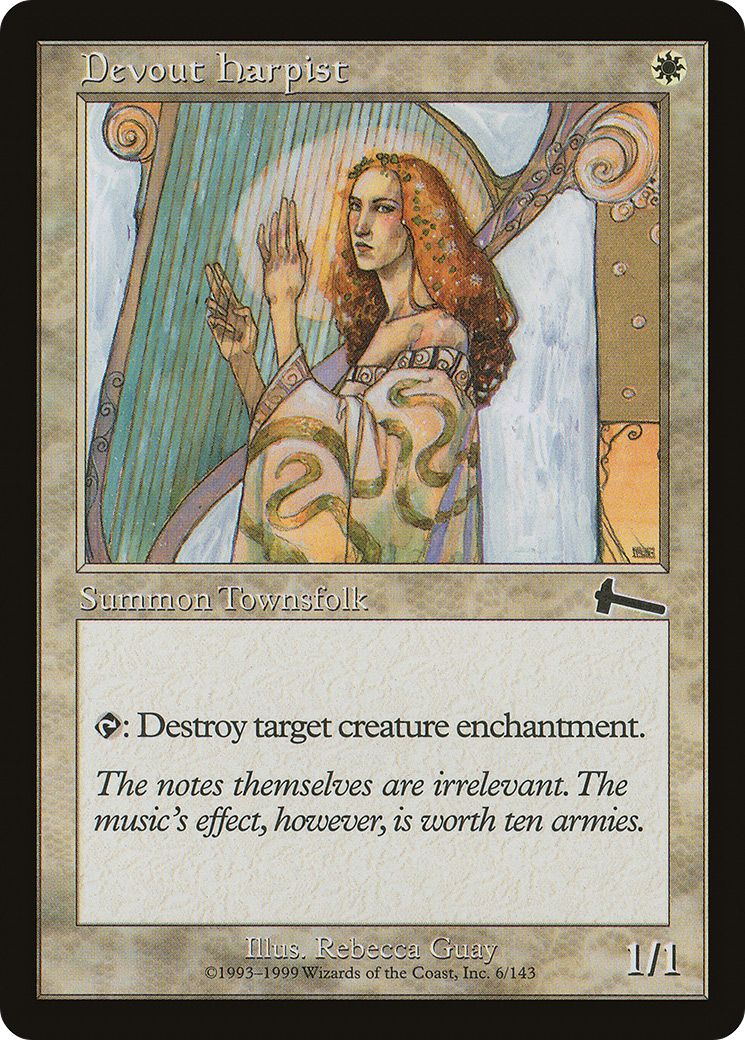 Devout Harpist (006) - Urza's Legacy