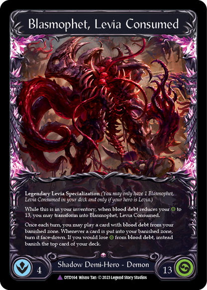 Levia, Redeemed // Blasmophet, Levia Consumed (Marvel) (DTD164) Cold Foil - Dusk till Dawn