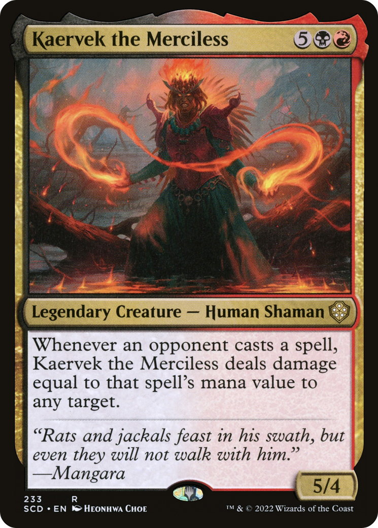 Kaervek the Merciless (233) - Starter Commander Decks
