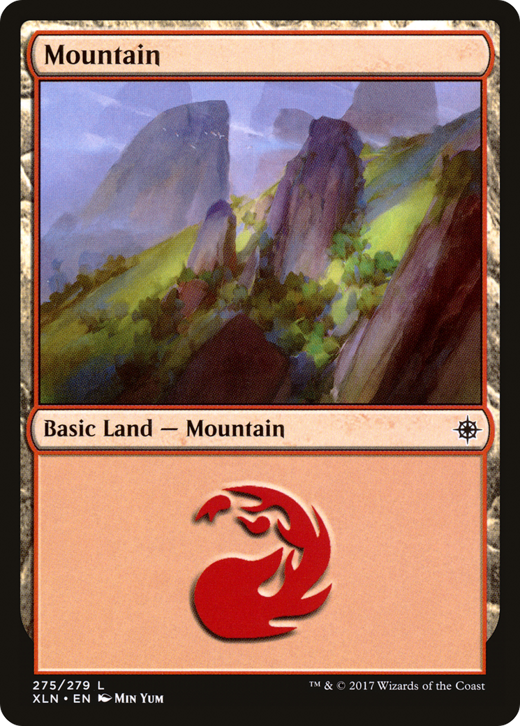 Mountain (275) [Ixalan] Foil