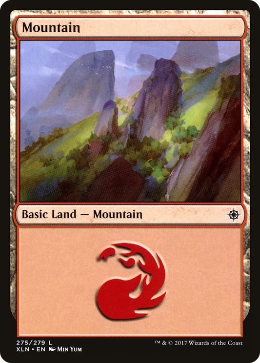Mountain (275) [Ixalan] Foil