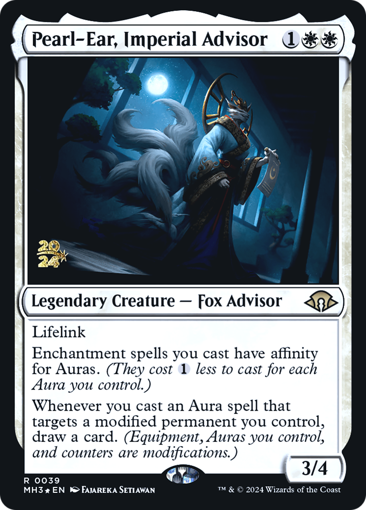 Pearl-Ear, Imperial Advisor (039) Foil - Modern Horizons 3 Promos