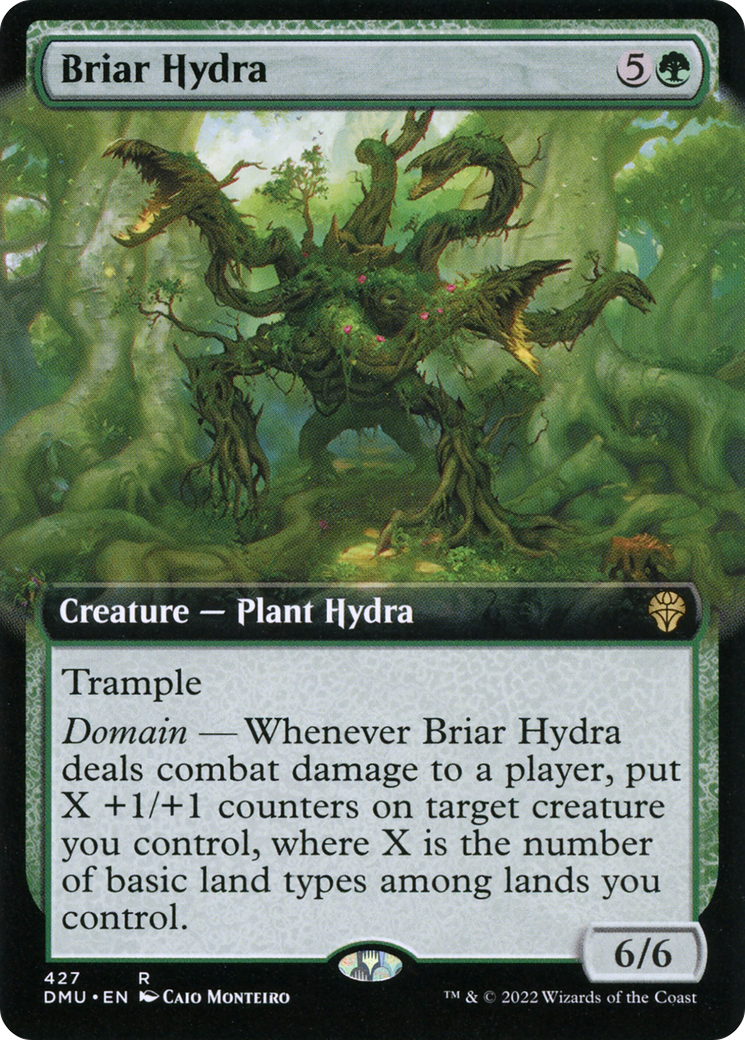 Briar Hydra (Extended Art) [Dominaria United] | Silver Goblin