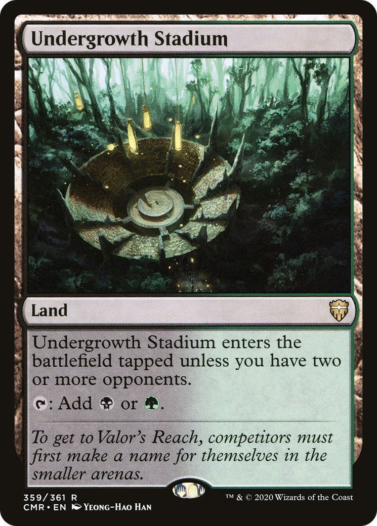 Undergrowth Stadium (359) Foil - Commander Legends