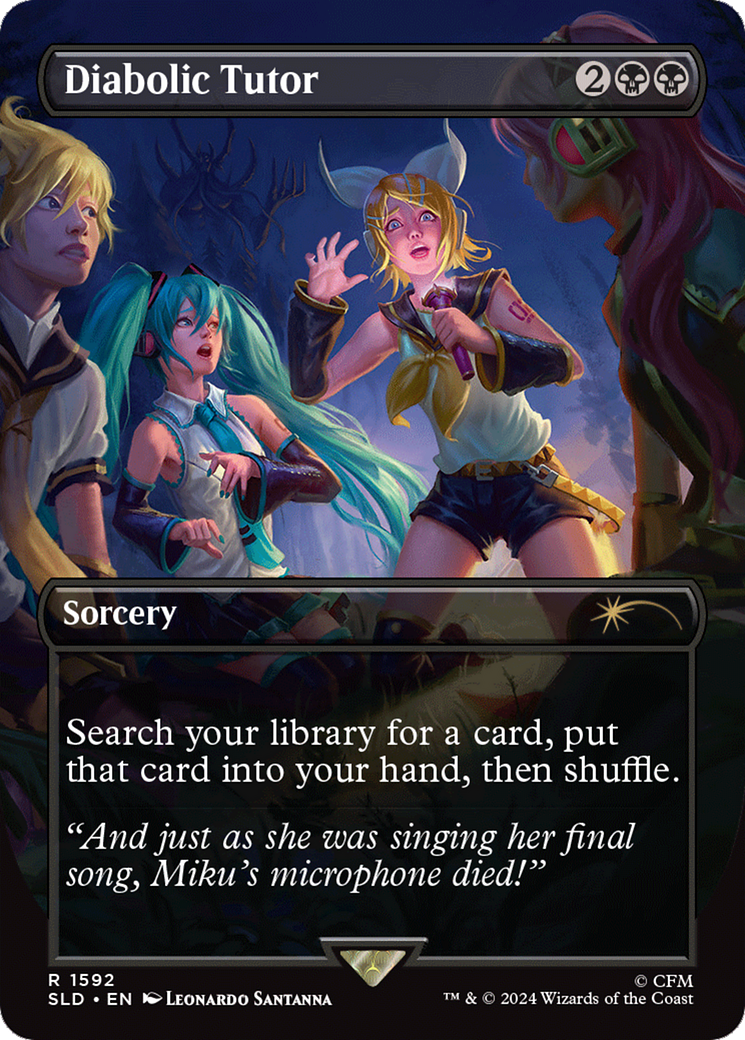 Diabolic Tutor (1592) - Secret Lair Drop