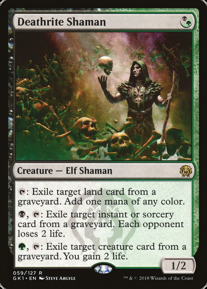 Deathrite Shaman [Guilds of Ravnica Guild Kit] | Silver Goblin