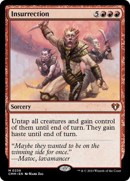 Insurrection [Commander Masters] Foil