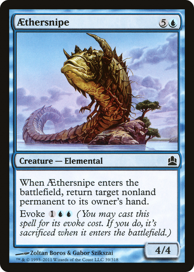 Aethersnipe [Commander 2011] | Silver Goblin