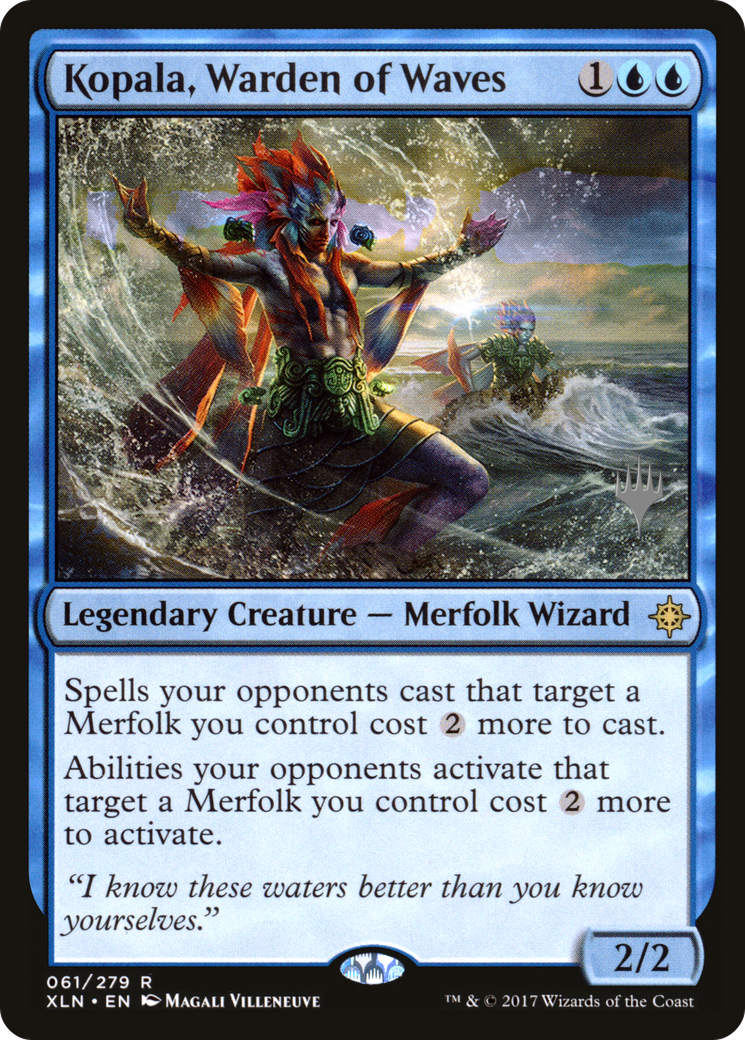 Kopala, Warden of Waves (061) Foil - Ixalan Promos