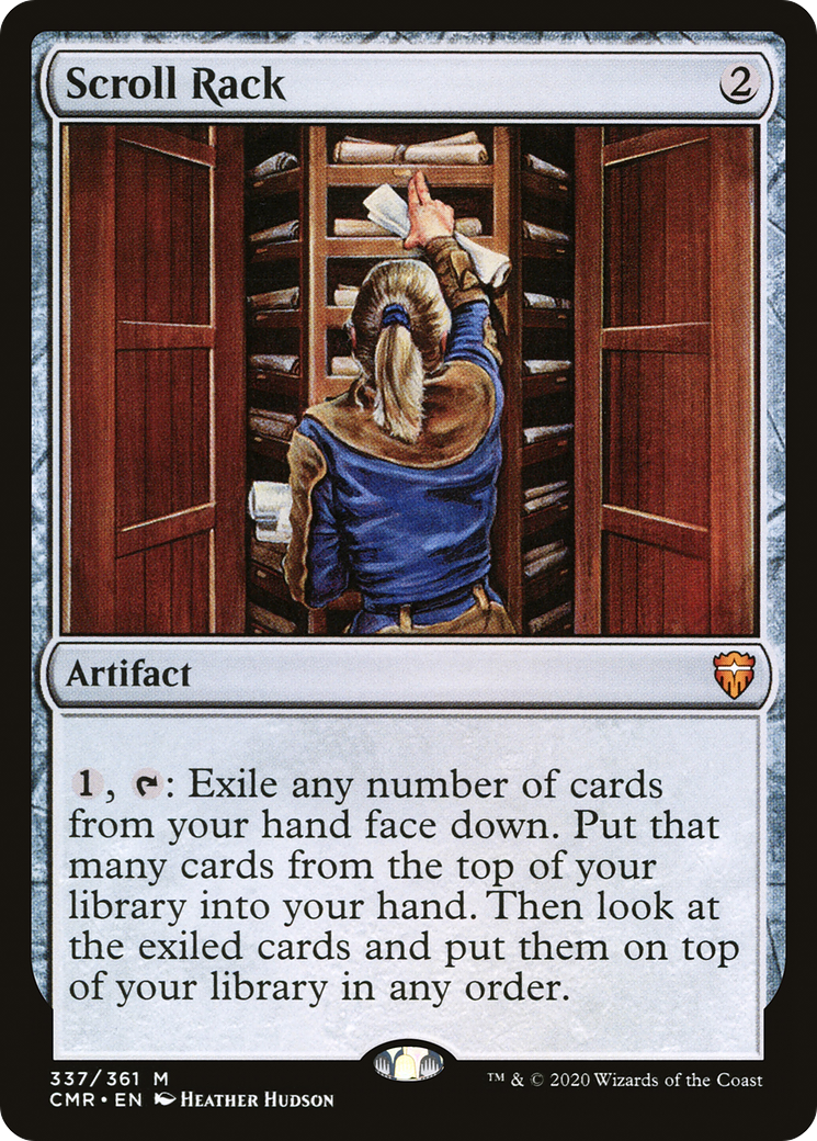 Scroll Rack [Commander Legends] Foil