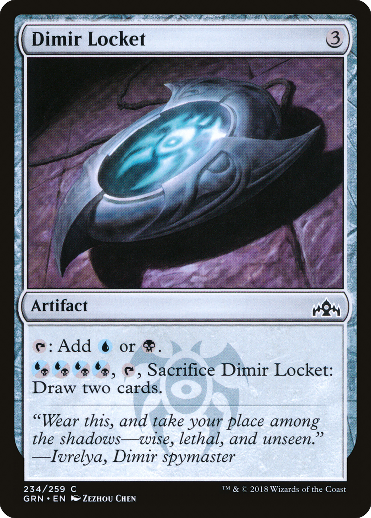 Dimir Locket [Guilds of Ravnica] | Silver Goblin