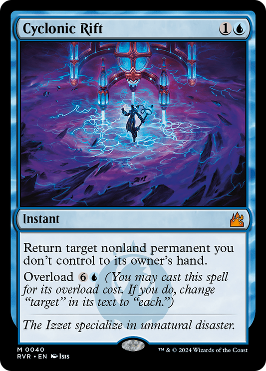 Cyclonic Rift [Ravnica Remastered] Foil