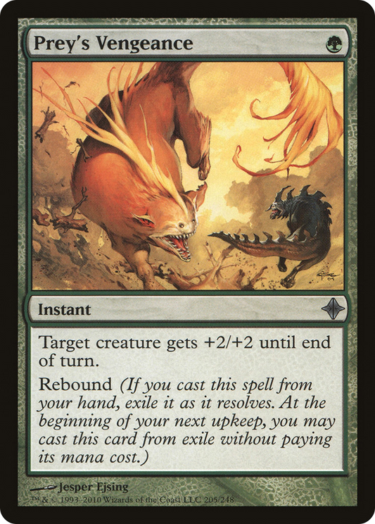 Prey's Vengeance [Rise of the Eldrazi] Foil
