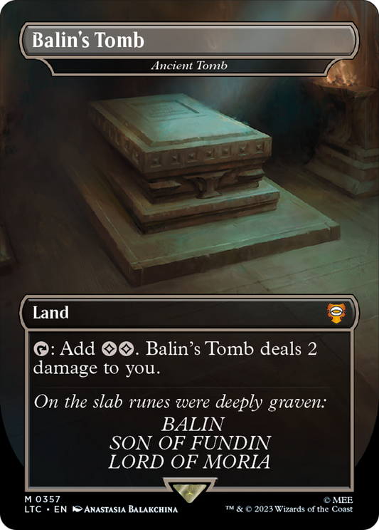 Balin's Tomb - Ancient Tomb [The Lord of the Rings: Tales of Middle-Earth Commander] Foil