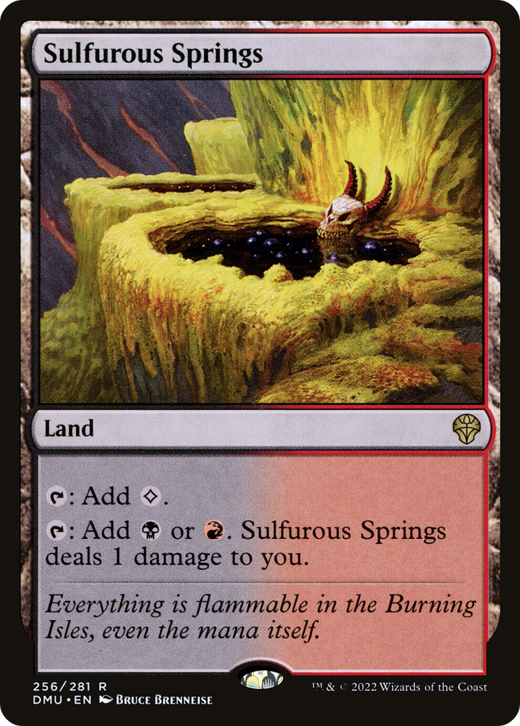 Sulfurous Springs [Dominaria United] | Silver Goblin