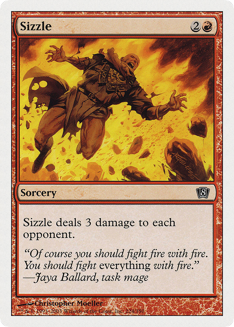 Sizzle (224) - Eighth Edition