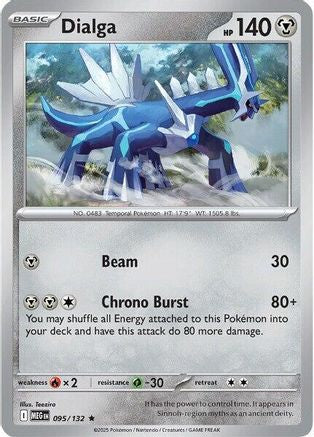 Dialga (95) Reverse Holofoil - Mega Evolution