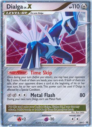 Dialga LV.X (DP17) Holofoil - Black Star Promos