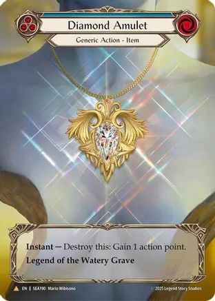 Diamond Amulet (Marvel) (SEA190) Cold Foil - High Seas